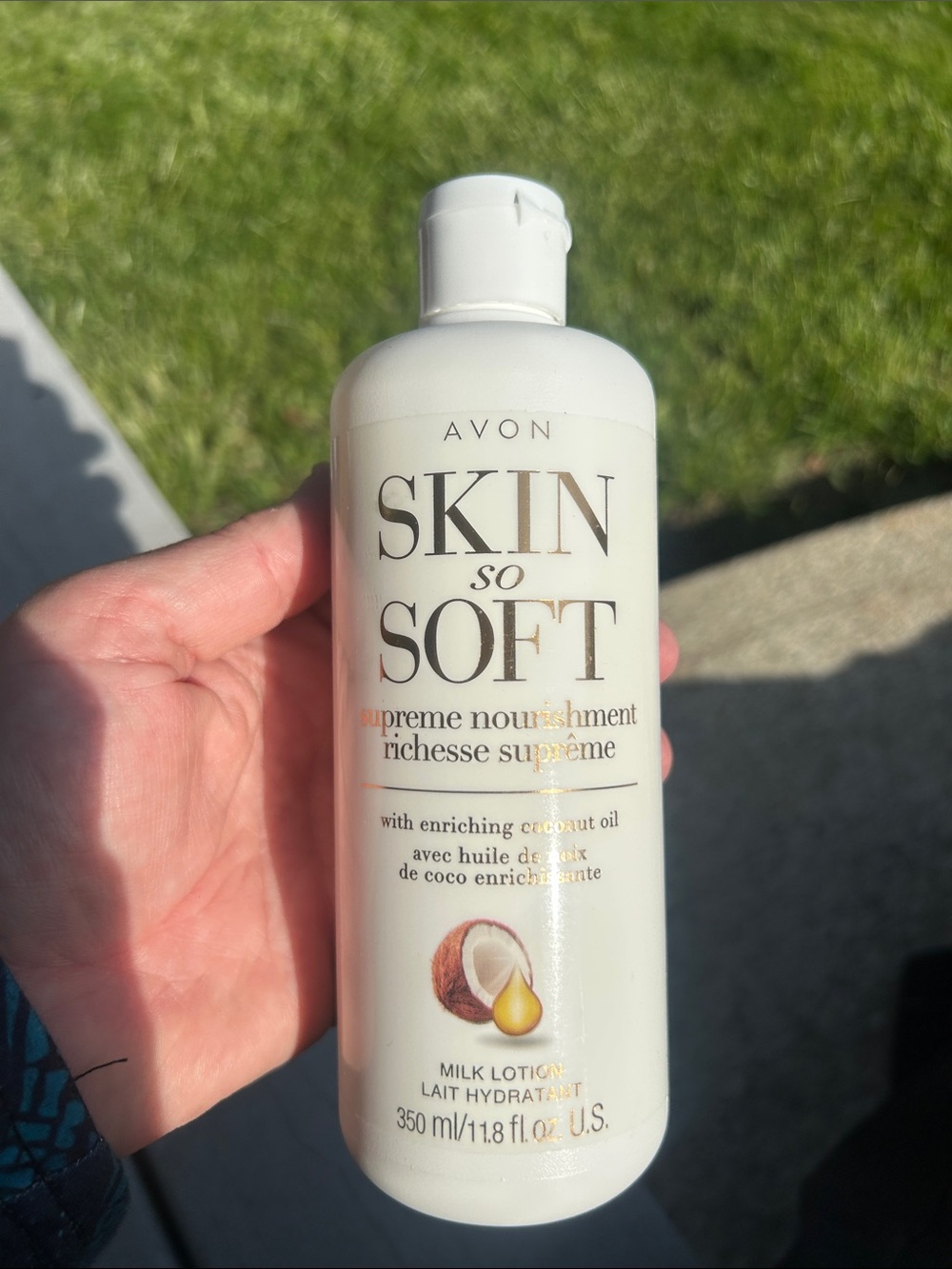 Avon Skin So Soft Supreme Nourishment Milk Lotion - White